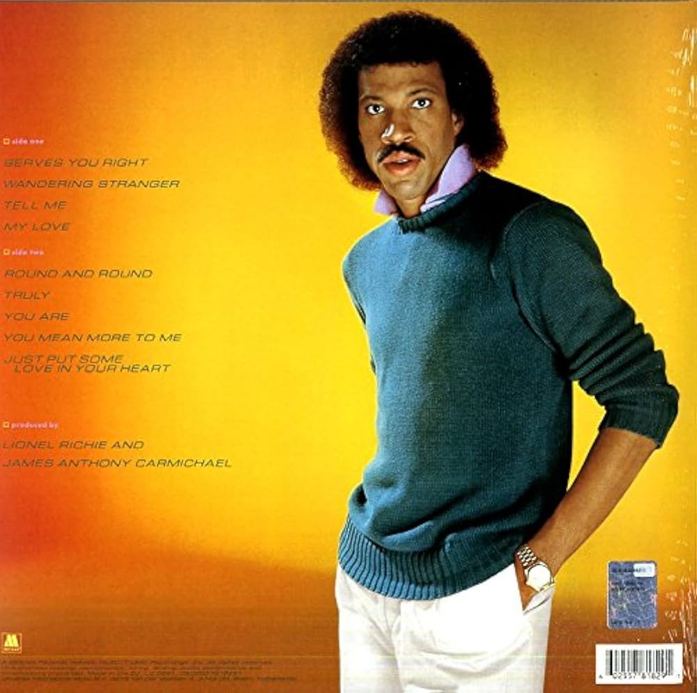 Amazon.co.jp: LIONEL RICHIE [Analog]: ミュージック