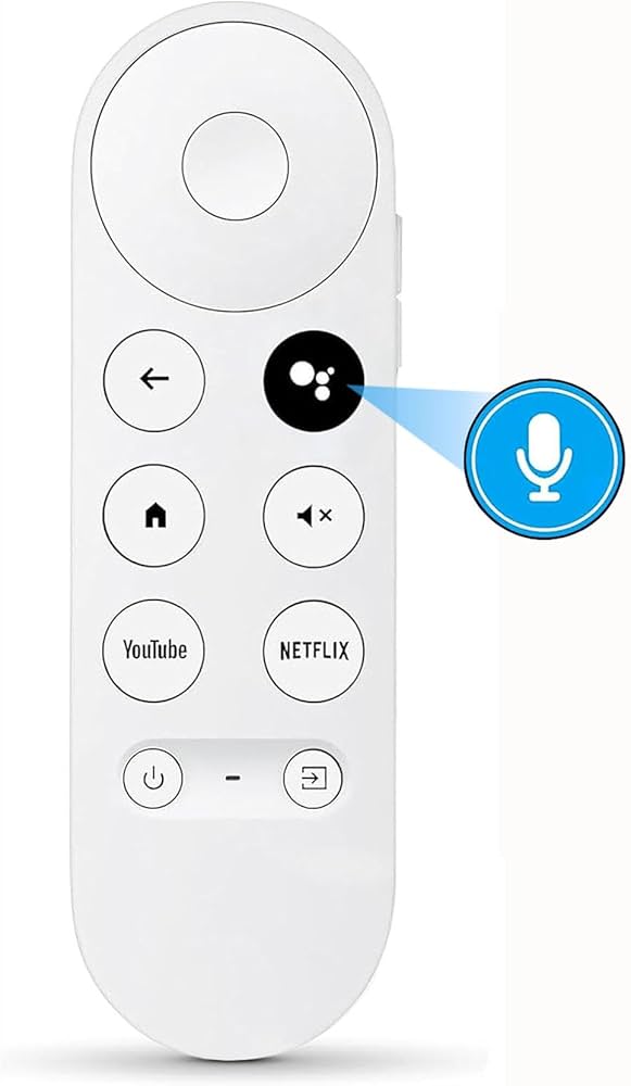 Amazon | Google Chromecast 4k HD Snow TV用交換用音声リモコン G9N9N