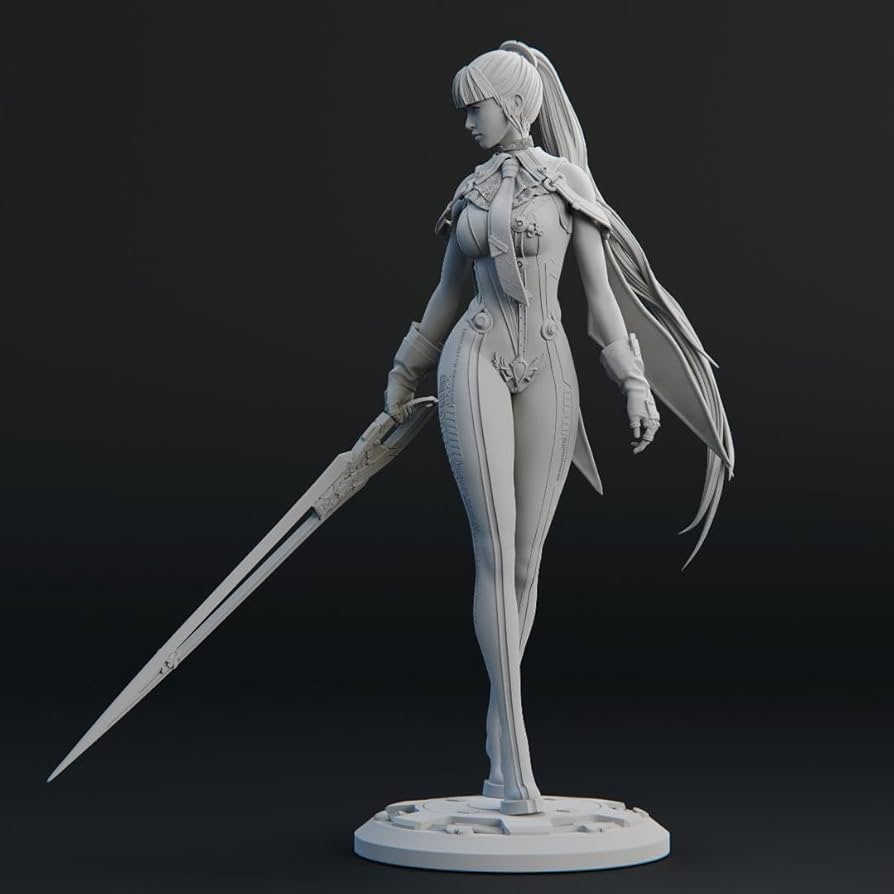 Amazon | イブ 18 ステラーブレイド ガレージキット 未塗装 未組立