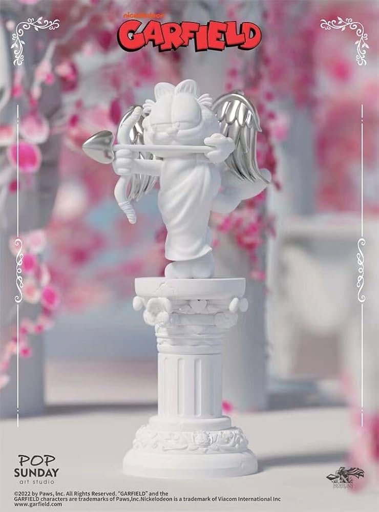 Amazon | ラブ・ガーフィールド キューピッド デザイン フィギュア