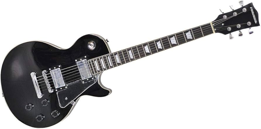 Amazon | PLAYTECH (プレイテック) エレキギター LP400 Black レス