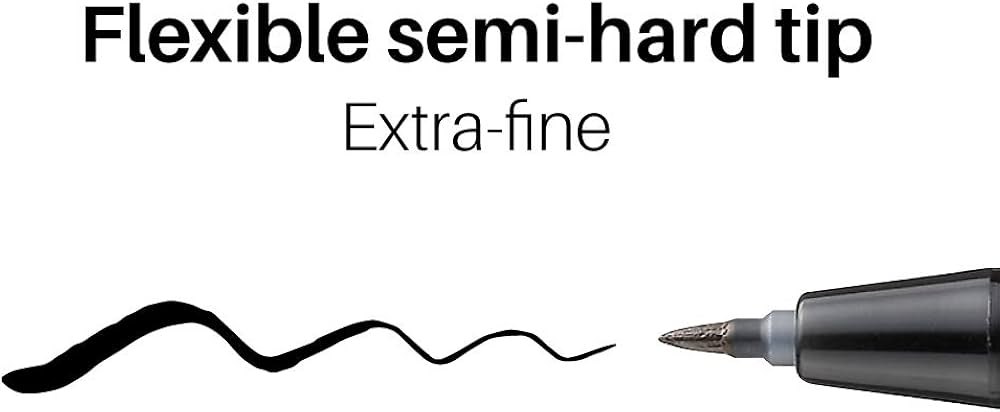 Zig Kuretake Cocoiro Letter Pen flexible Brush semi-hard tip