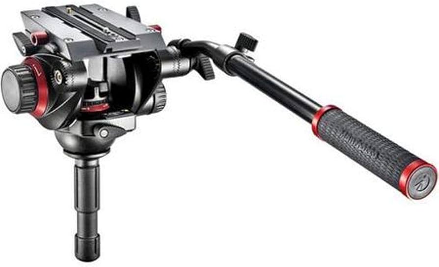 Amazon | Manfrotto 504HD 546BK ビデオ三脚キット 504HDヘッドと546