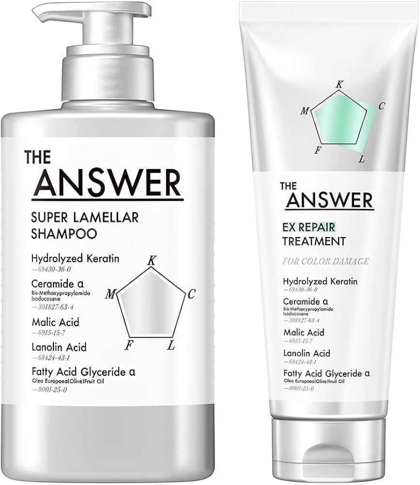 Amazon.co.jp: 【THE ANSWER】 ジアンサー シャンプー リペア