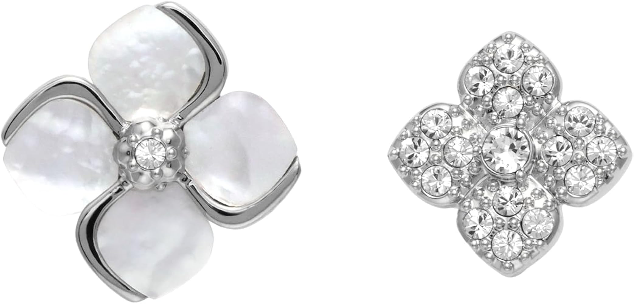 Amazon | 【公式】[ヴァンドームブティック]シェルフラワー ブローチ