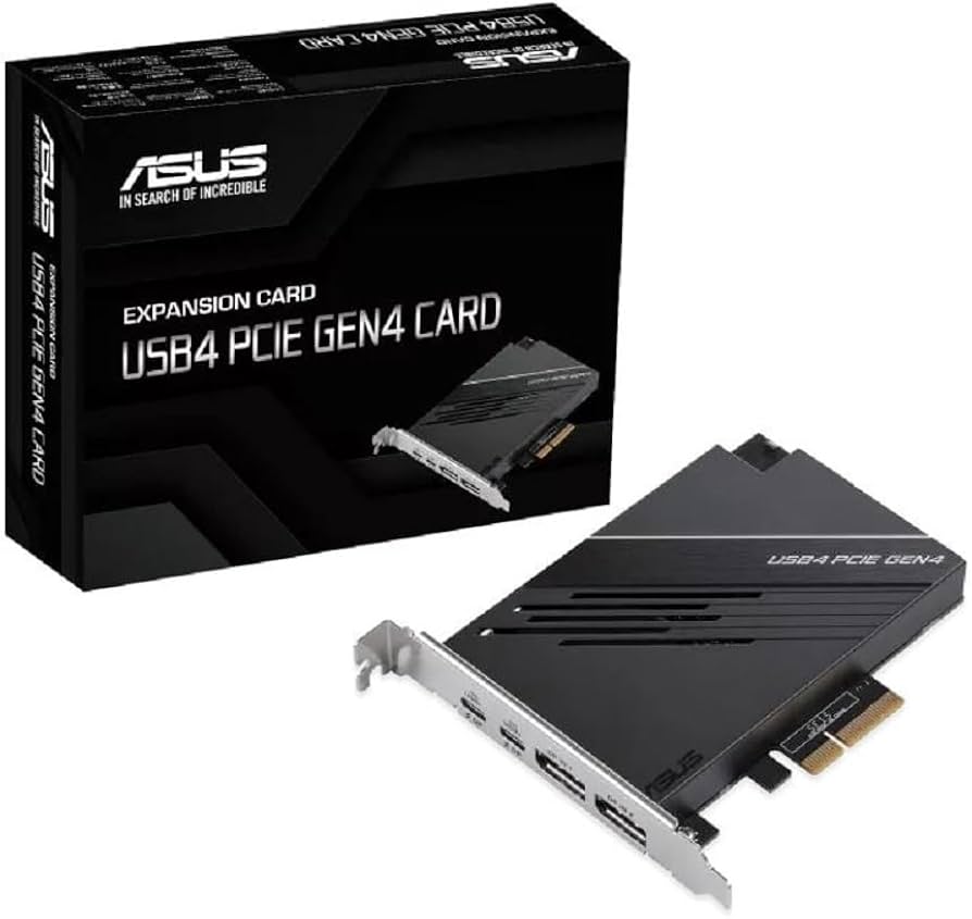 Amazon.co.jp: ASUS USB4 PCIe Gen4 Card インターフェースカード