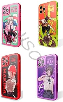 Amazon.co.jp: チェンソーマン スマホケース iPhone用ケース ポチタ