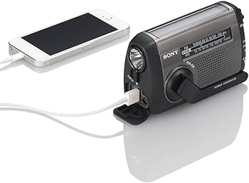 Sony ICF-B300 Disaster Prevention Radio: Hand Crank Radio FM/AM