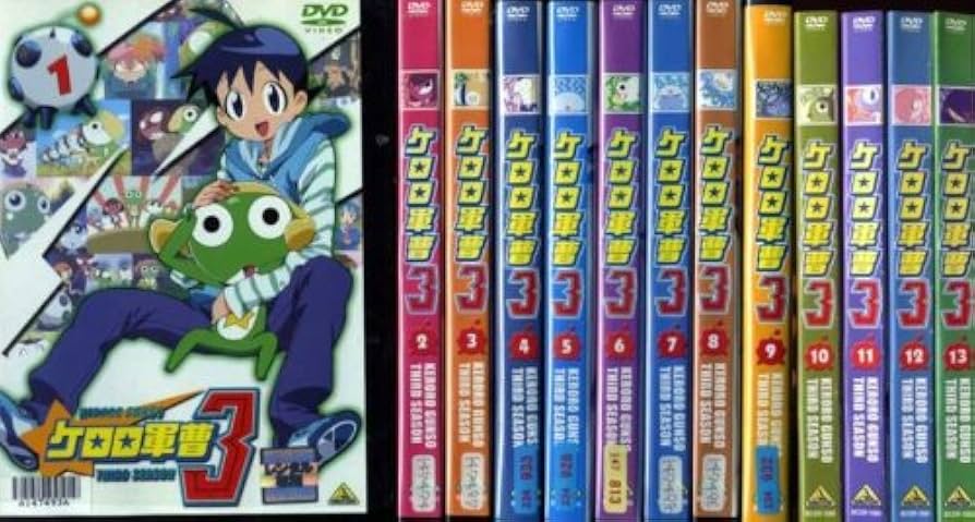 Amazon.co.jp: ケロロ軍曹 3rdシーズン 全13巻セット [マーケット