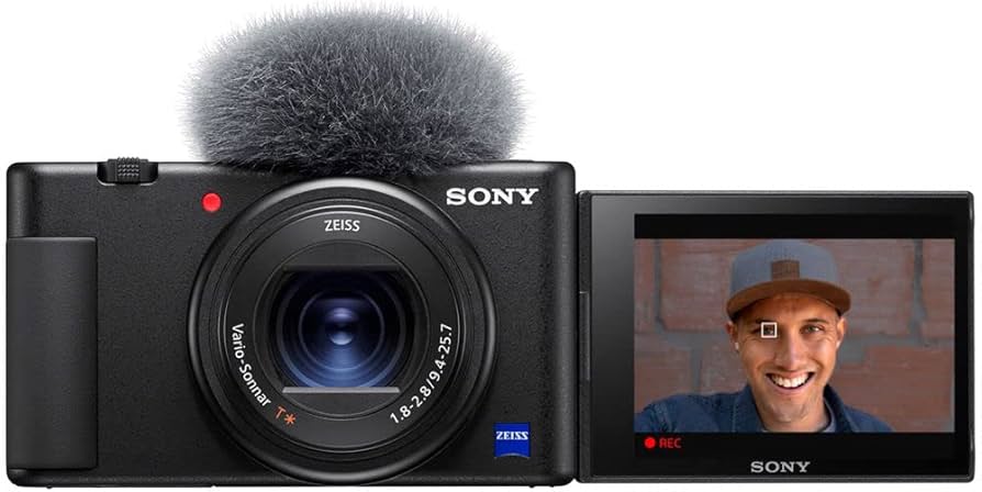 Amazon.com : Sony ZV-1 Digital Vlogging Camera Black (DCZV1/B