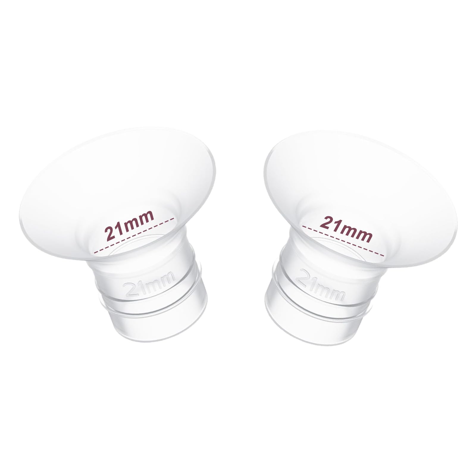 Amazon.com: 2pcs Flange Inserts 21mm for 17mm-20mm Nipple Size