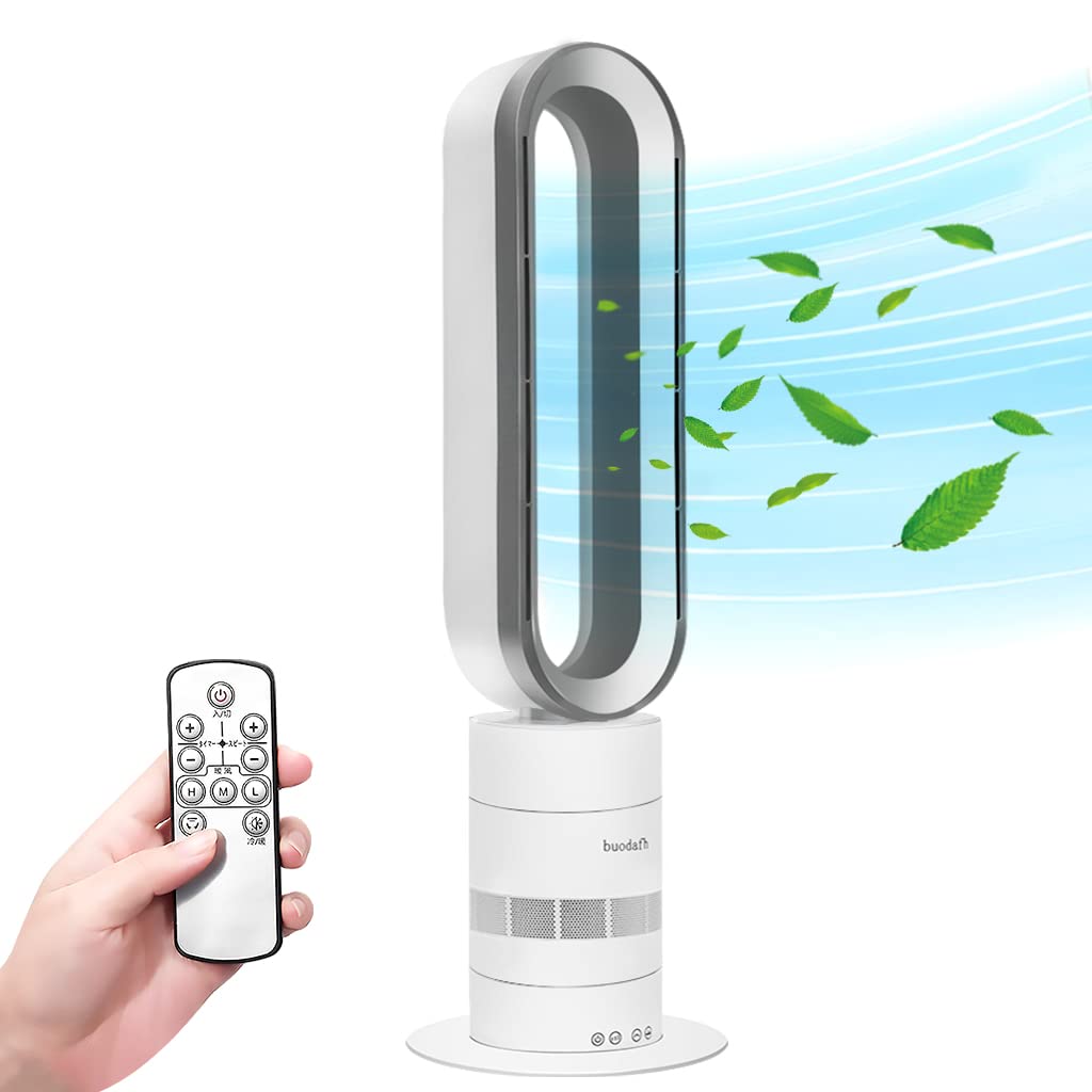 Amazon | 扇風機 羽なし タワーファン 温風 冷風 冷暖房 ホット アンド
