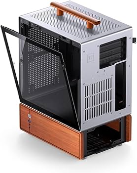 Amazon.co.jp: PCケース M-ATXケース JONSBO T7 (シルバー) : パソコン