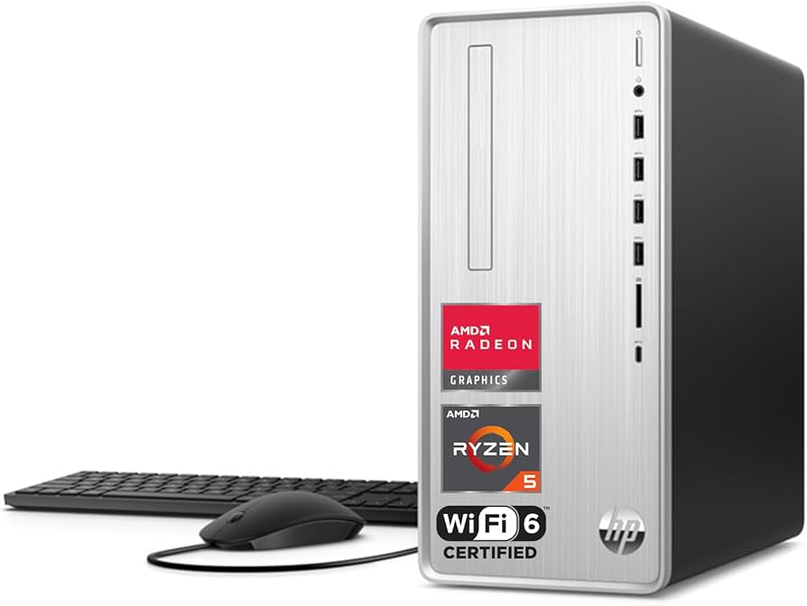 Amazon.com: HP Pavilion Tower Desktop, AMD Ryzen 5 5600G, 16GB