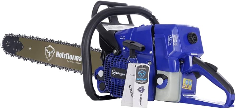 Amazon.com: 71cc Holzfforma Blue Thunder G444 Gasoline Chainsaw