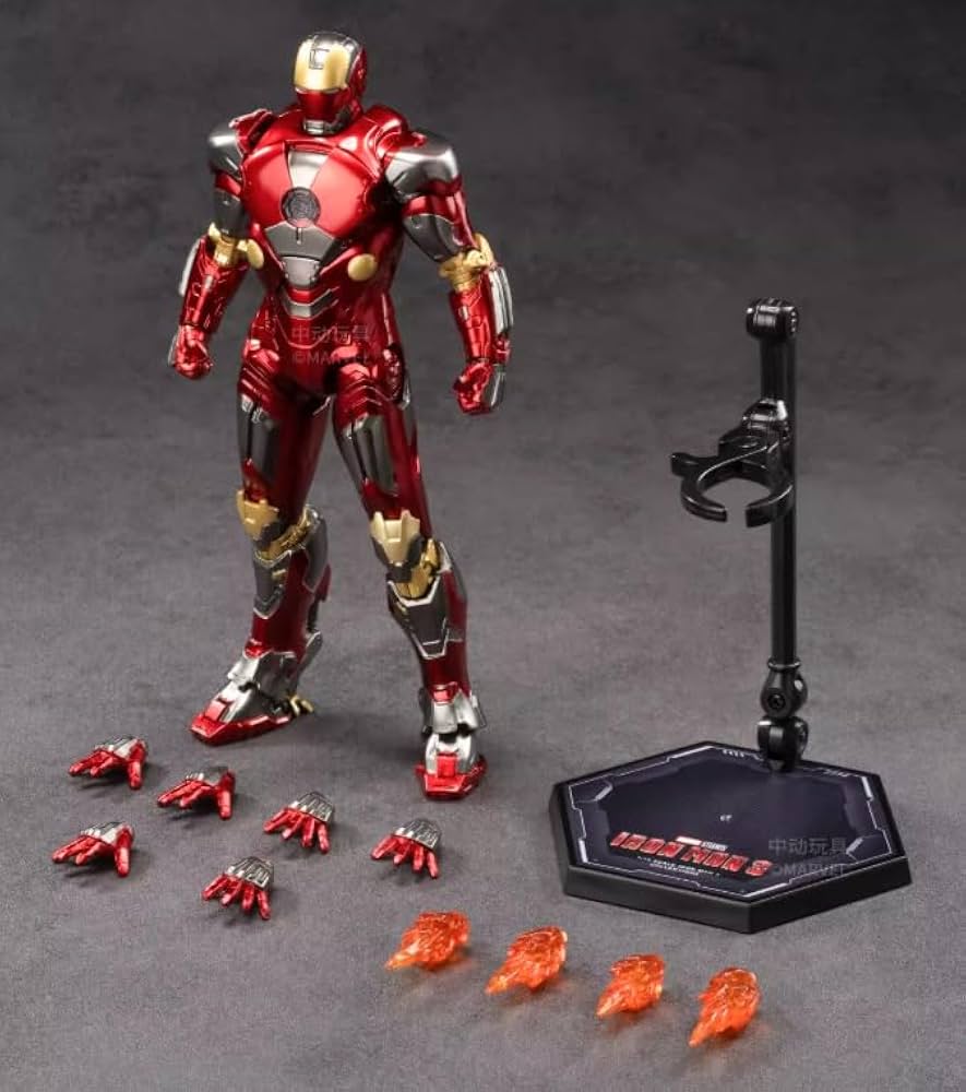 Amazon.co.jp: 「AC]中動玩具 ZHONGDONG ZDTOYS 1/10 アイアンマン