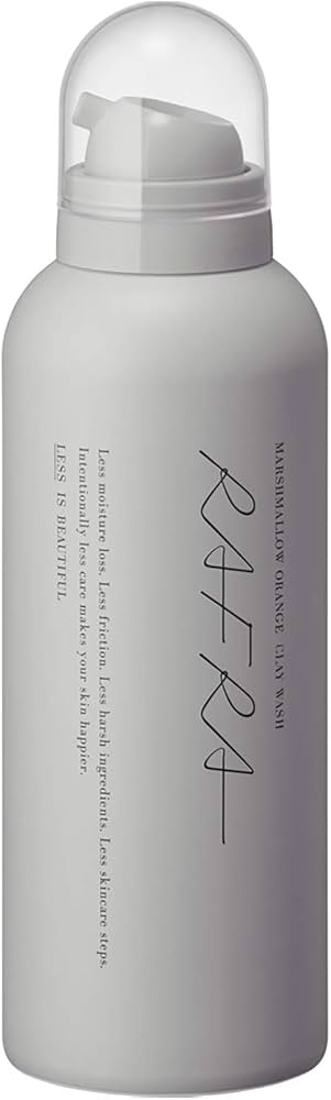 Amazon | ラフラ 炭酸泡洗顔料 150g マシュマロオレンジ クレイ