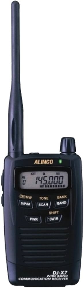 Amazon | ALINCO 広帯域受信機 カードサイズレシーバー DJ-X7