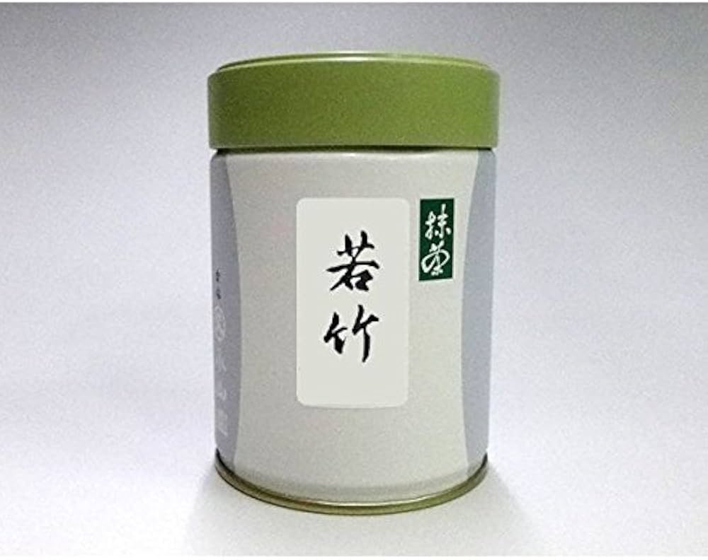 Amazon | 丸久小山園の抹茶 薄茶若竹 100g 缶詰 (わかたけ) | 丸久小山