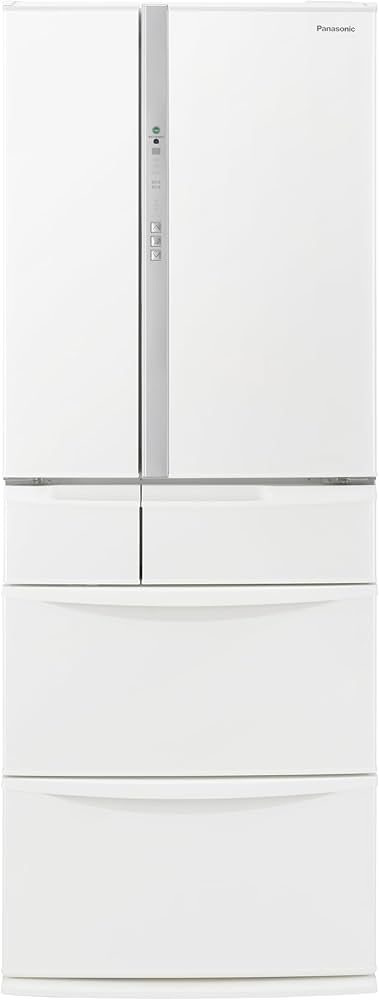 Amazon | パナソニック 冷蔵庫 幅68.5cm 451L NR-FVF45S1-W