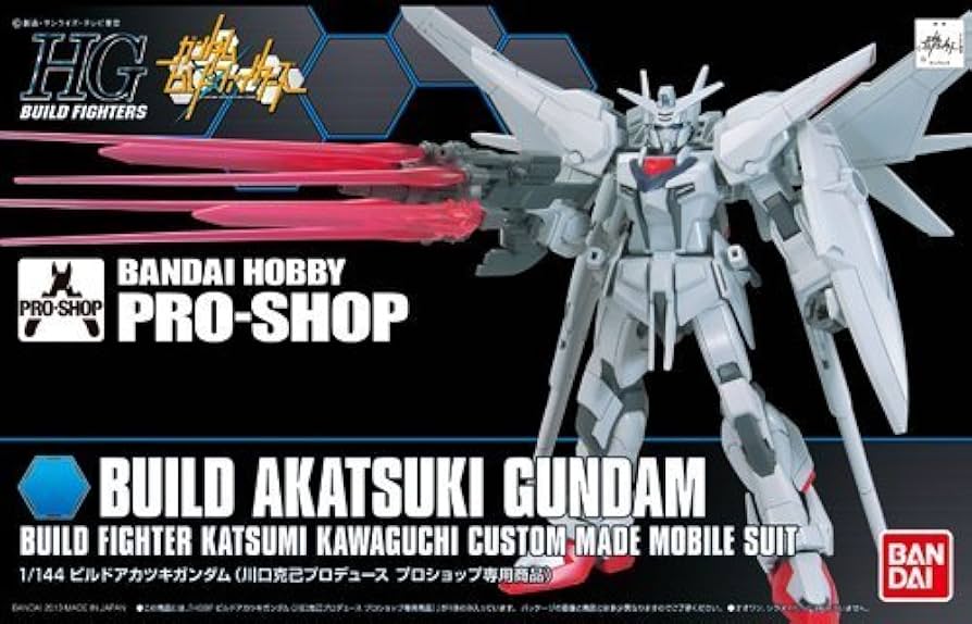 Amazon.com: Bandai HG 1/144 scale model kit BUILD AKATSUKI GUNDAM