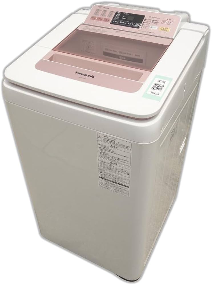 Amazon.co.jp: Panasonic 全自動洗濯機 7kg ピンク NA-FA70H1-P