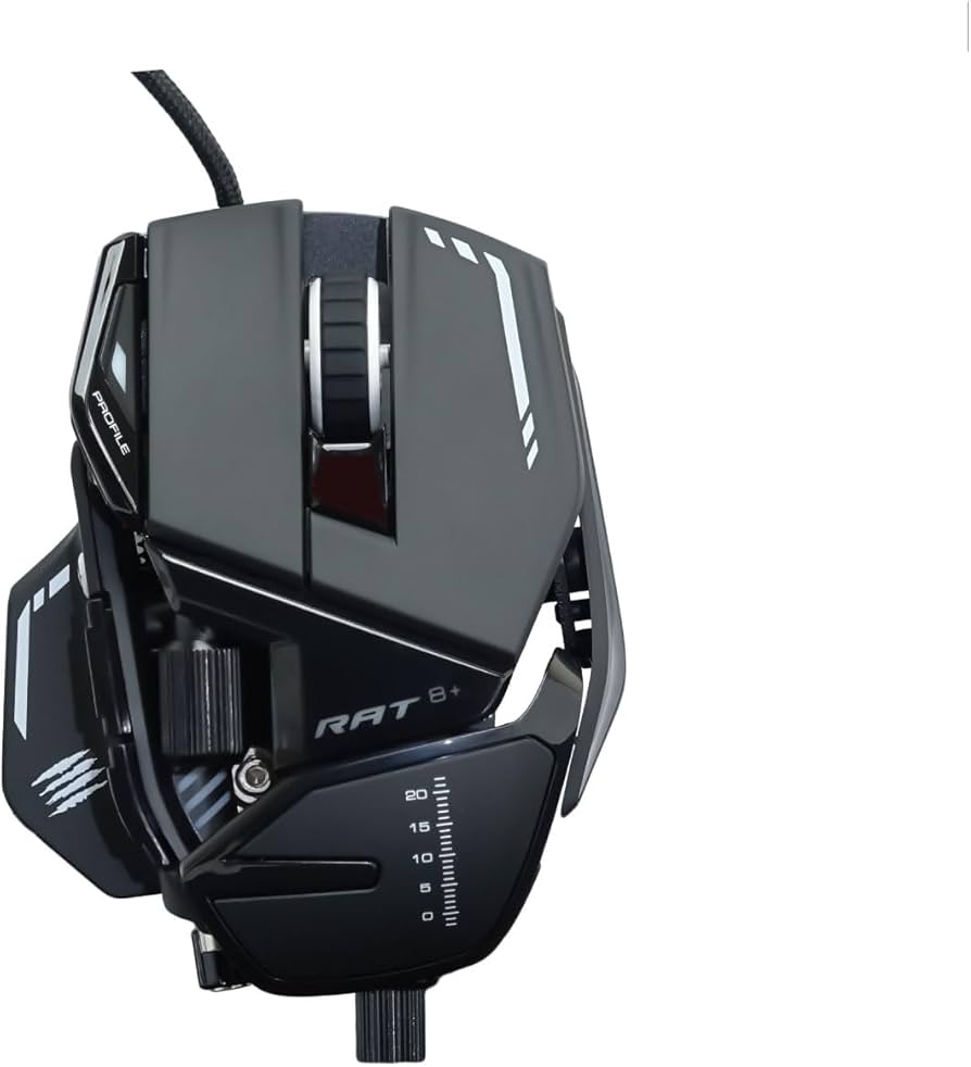 Amazon | Mad Catz マッドキャッツ R.A.T.8+ 有線ゲーミングマウス