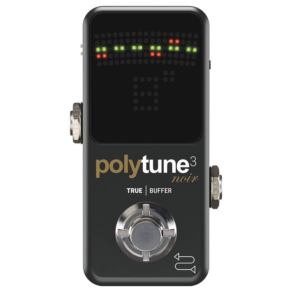 Amazon.com: TC Electronic POLYTUNE 3 NOIR Tiny Polyphonic Tuner