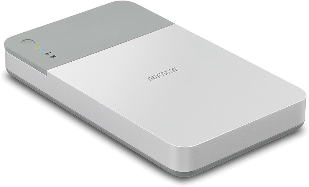 Amazon | BUFFALO ミニステーション エア Wi-Fi接続ポータブルHDD 1TB