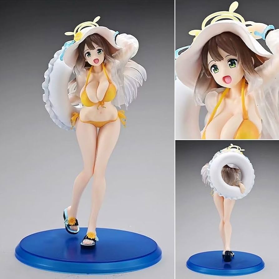 Amazon.co.jp: ブルーアーカイブ 十六夜 ノノミ(水着) 22cm ABS&PVC製