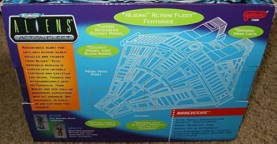 Aliens Action Fleet Narcissus Micro Machines Space Ship : Amazon