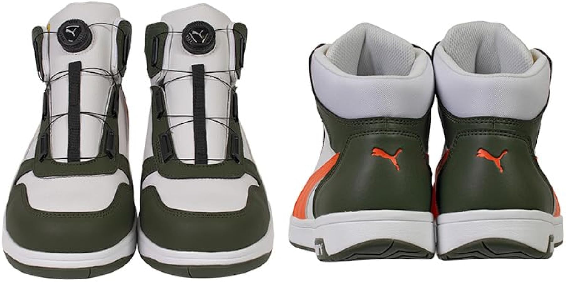 Amazon | PUMA(プーマ) 安全靴 フロントコート ディスク ミッドカット