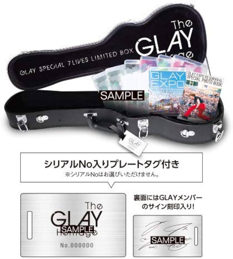 Amazon.co.jp: GLAY SPECIAL 7 LIVES LIMITED BOX THE GLAY HERITAGE