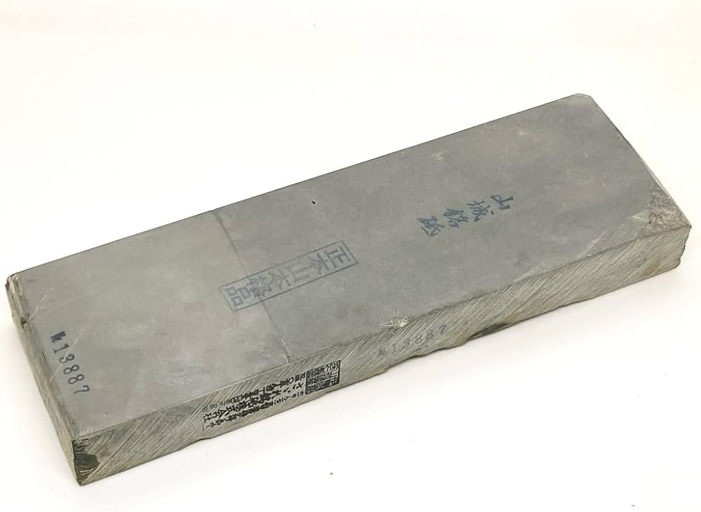 日本 剃刀 へんこつ 特級 桐箱 天然 砥石 向ノ地 戸前 砥粉（正本山