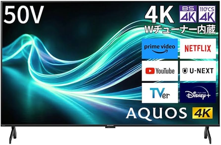 Amazon.co.jp: シャープ SHARP 【AQUOS(アクオス) 50V型 4K 液晶テレビ