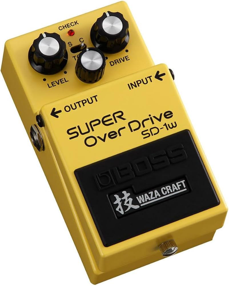 Amazon.com: BOSS SD-1W SUPER OverDrive | Premium Waza Craft Guitar