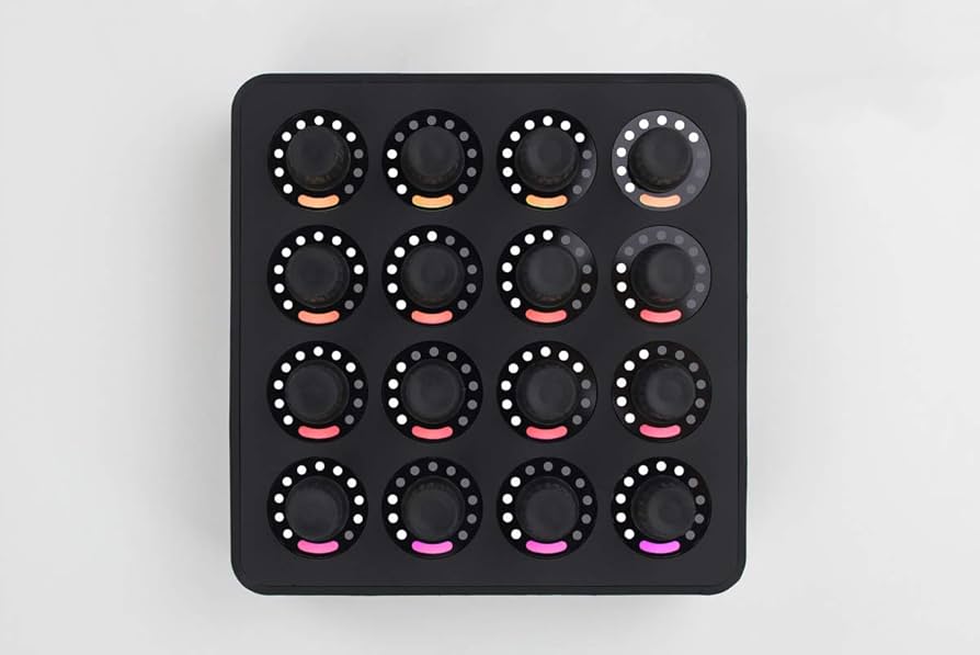 Amazon | DJ TechTools MIDI FIGHTER TWISTER (BLACK) MFT-BLACK