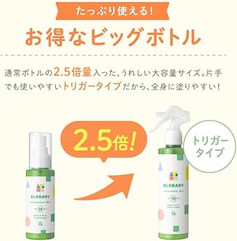 Amazon.co.jp: 【2026 RN品】日焼け止め アロベビー UV & アウトドア