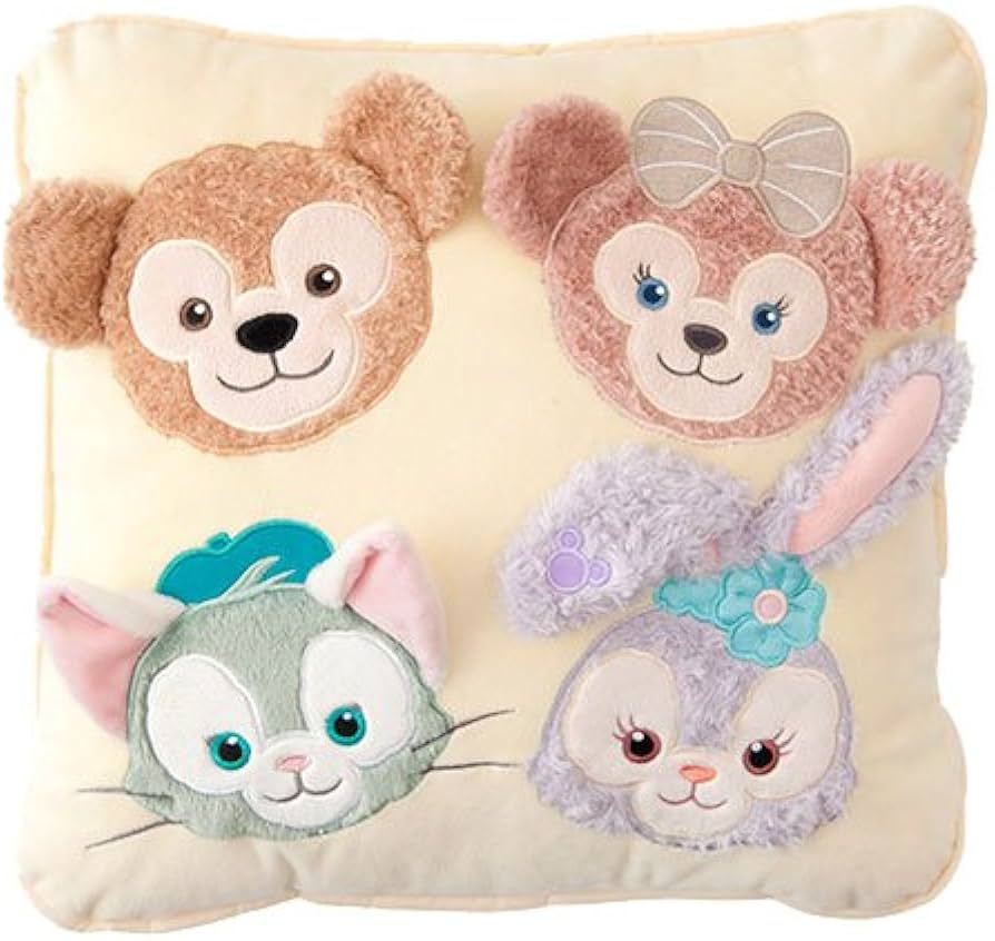 Amazon.co.jp: ダッフィー＆フレンズ クッション ダッフィー シェリー