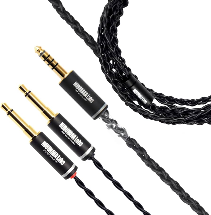 Amazon.co.jp: NOBUNAGA Labs 霧降 (Kirifuri) ヘッドホンケーブル