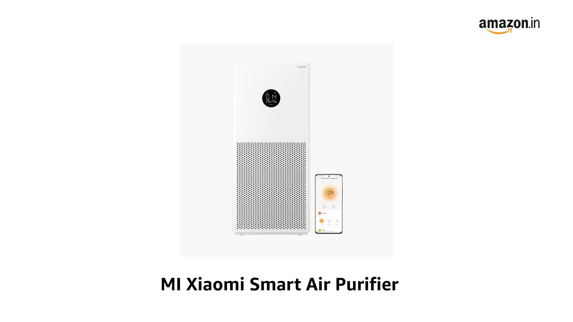 Xiaomi 4 Lite Smart Air Purifier for Home, AQI Display, HEPA