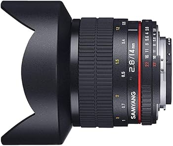 Amazon | SAMYANG 単焦点広角レンズ 14mm F2.8 ニコン AE用 フルサイズ