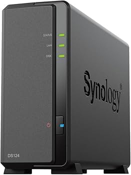 Amazon.co.jp: Synology NAS Kit 1 Bay DS124/G [With Guidebook] Quad