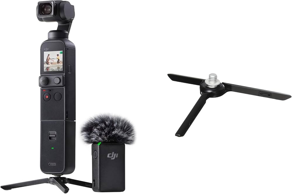 Amazon | DJI POCKET 2 黒 コンボ + DJI Pocket 2 マイクロ三脚