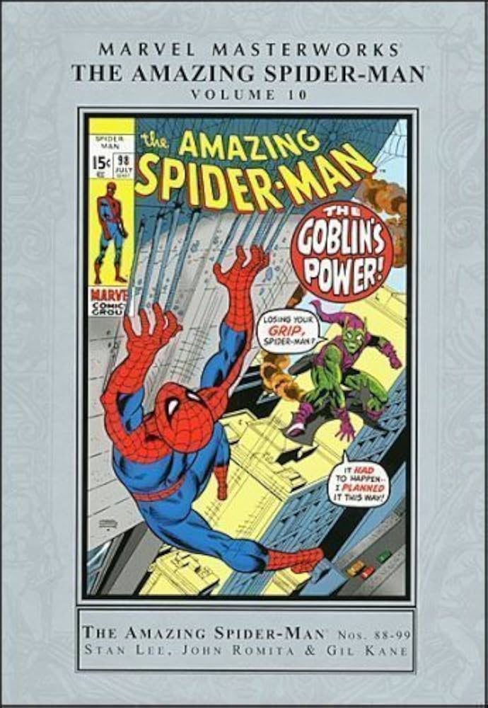 Amazon.com: Marvel Masterworks: the Amazing Spider-man 10