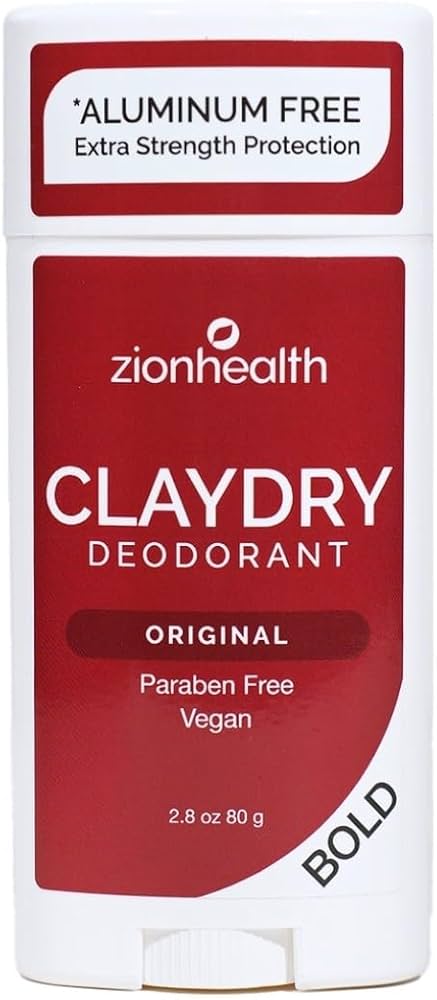 Amazon.com : Zion Health Adama Minerals Clay Dry Deodorant