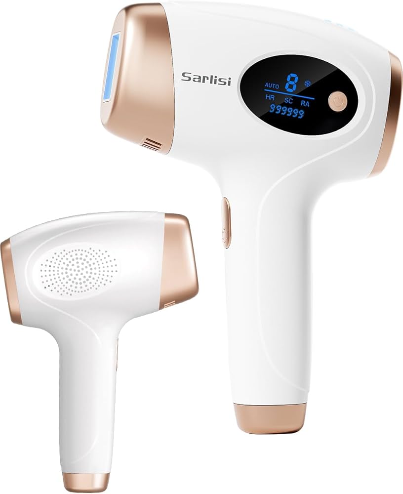 Amazon | Sarlisi 家庭用 脱毛器 IPL光 自動照射モード 照射回数99.9万