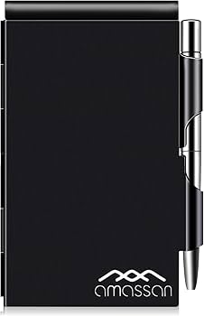 Amazon.co.jp: amassan メタルポケットノートブック 小さなポケット