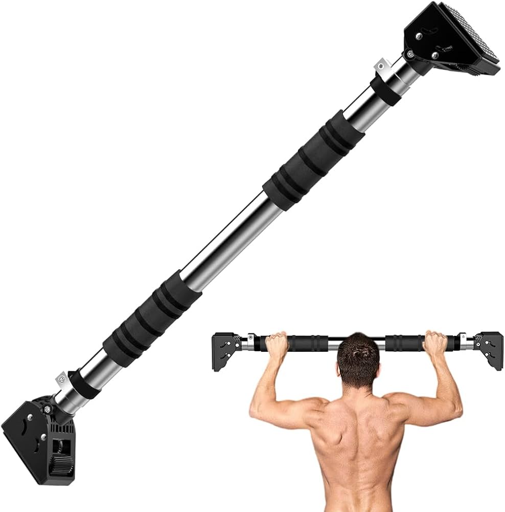 Amazon | 懸垂バー【工事不要簡単設置·第3世代滑り止め設計】筋トレ