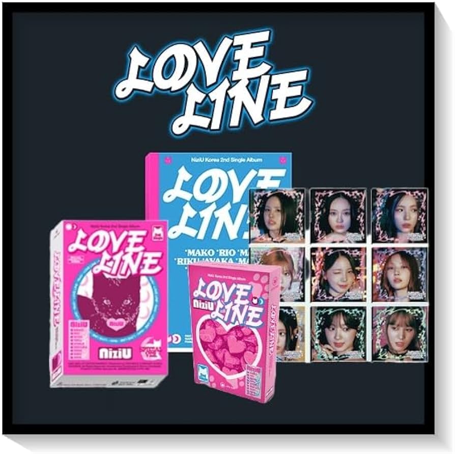 Amazon.co.jp: NiziU (ニジュー) - 2nd Single [ LOVE LINE ] 韓国盤